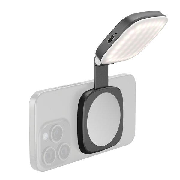 SmallRig Vibe P48 Abnehmbares LED-Videolicht für Mobiltelefone  schwarz