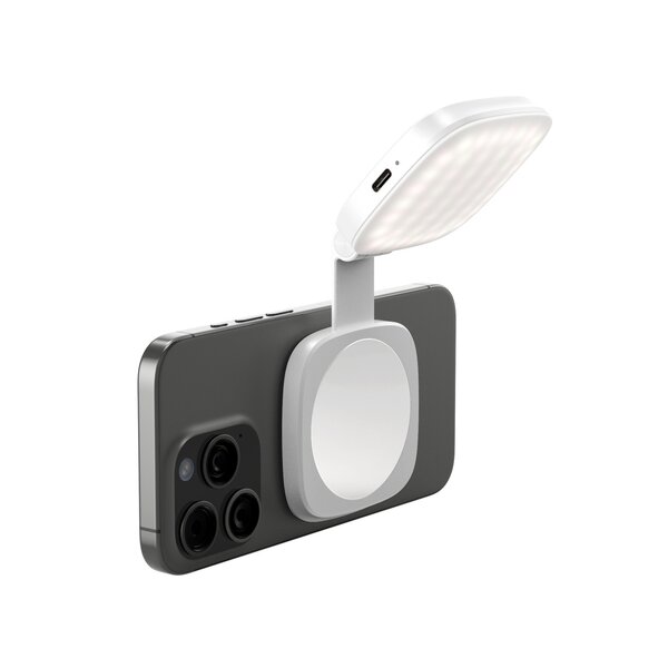 SmallRig Vibe P48 Abnehmbares LED-Videolicht für Mobiltelefone  weiß