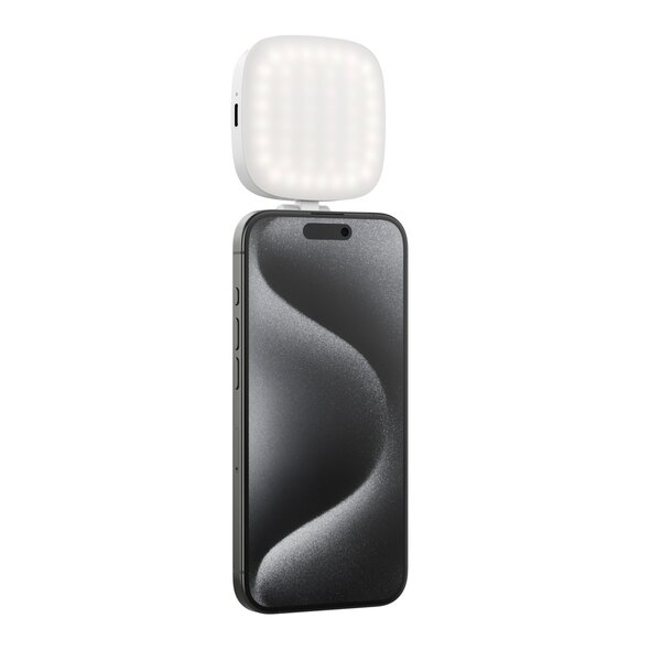 SmallRig Vibe P48 Abnehmbares LED-Videolicht für Mobiltelefone  weiß