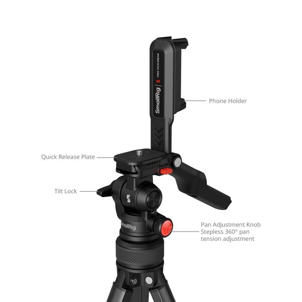 SmallRig Video Tripod 