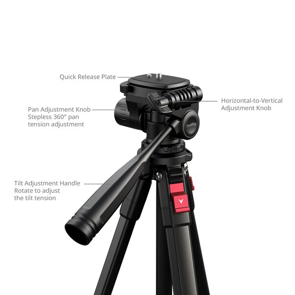 SmallRig Video Tripod 