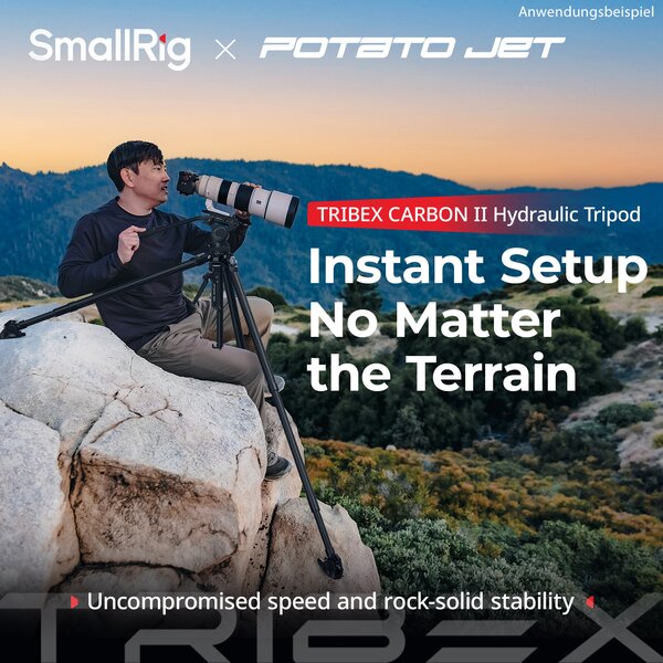 SmallRig x Potato Jet TRIBEX CARBON II Tripod Kit 