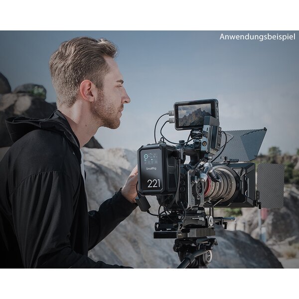 SmallRig X221 Smart V-Mount-Akku: Wasserdicht / Sturzsicher / Staubdicht 