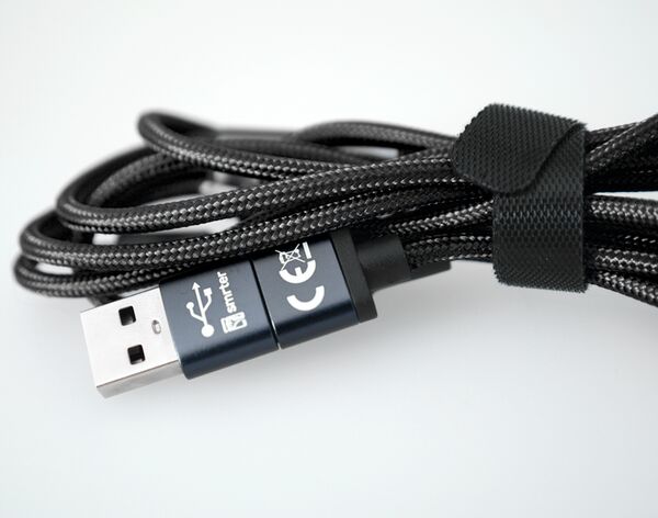 Smrter Hydra Ultra 5in1 Nylon-Ladekabel schwarz 