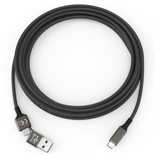 Smrter SPEEDY High-Speed Datenkabel schwarz (für USB-C) 