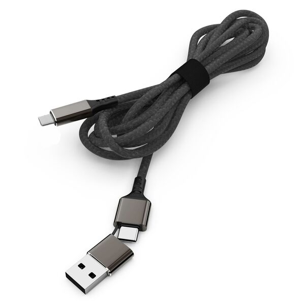 Smrter SPEEDY High-Speed Datenkabel schwarz (für USB-C) 