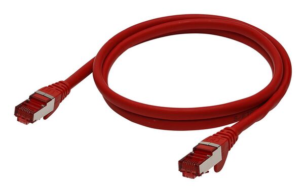 Sommer Cable Cat.6a Patchkabel S/FTP 10Gbit/s PiMF GHMT-zertifiziert  rot 30,00 m