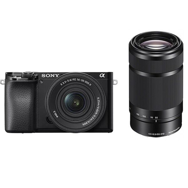Sony Alpha 6100a (ILCE-6100A) + SEL 16-50mm PZ OSS + SEL 55-210mm OSS 