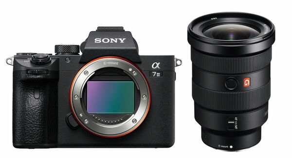 Sony Alpha 7 III (ILCE-7M3) Gehäuse + SEL 16-35mm f/2,8 GM 