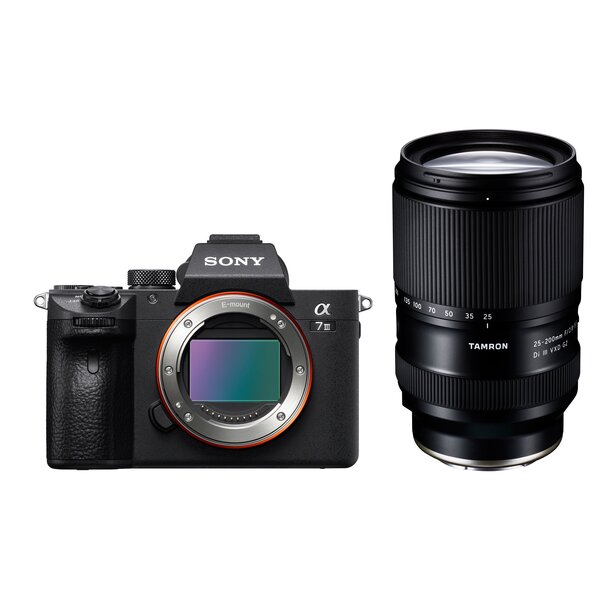 Sony Alpha 7 III (ILCE-7M3) + Tamron 25-200mm f/2,8-5,6 Di III VXD G2 