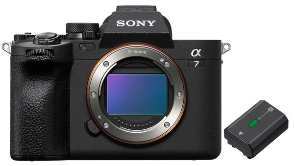 Sony Alpha 7 IV (ILCE-7M4) + Sony Akku NP-FZ100 