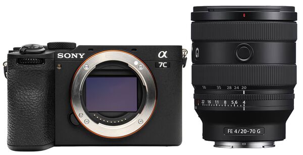Sony Alpha 7C II (ILCE-7CM2) + 20-70mm f/4.0 G  schwarz