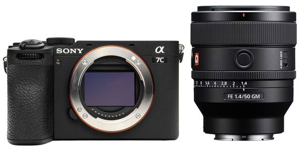 Sony Alpha 7C II (ILCE-7CM2) + 50mm f/1,4 GM  schwarz