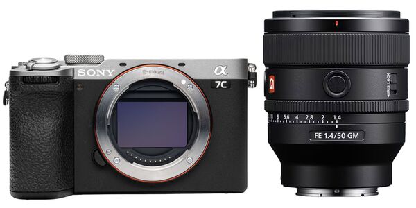 Sony Alpha 7C II (ILCE-7CM2) + 50mm f/1,4 GM  silber