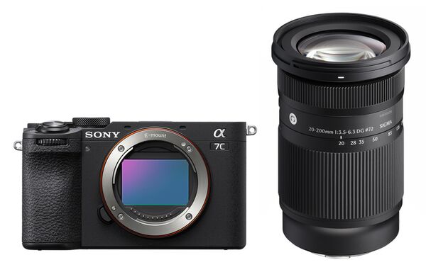 Sony Alpha 7C II (ILCE-7CM2) + Sigma AF 20-200mm DG Contemporary  schwarz