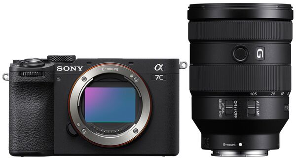 Sony Alpha 7C II (ILCE-7CM2) Gehäuse + SEL 24-105mm f/4,0 G OSS  schwarz