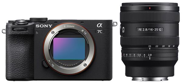 Sony Alpha 7C II (ILCE-7CM2) + SEL 16-25mm f/2,8 G  schwarz