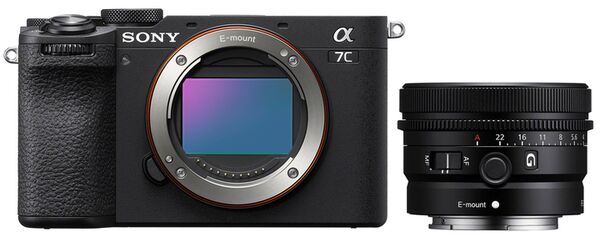 Sony Alpha 7C II (ILCE-7CM2) + SEL 40mm f/2,5 G  schwarz