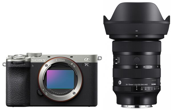 Sony Alpha 7C II (ILCE-7CM2) + Sigma 24-70mm f/2,8 DG DN II Art  silber