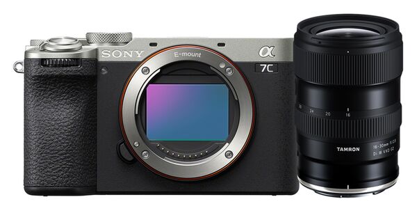 Sony Alpha 7C II (ILCE-7CM2) + Tamron 16-30mm f/2,8 Di III VXD G2  silber -schwarz