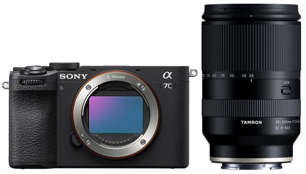 Sony Alpha 7C II (ILCE-7CM2) + Tamron 28-200mm f/2.8-5,6 Di III RXD  schwarz