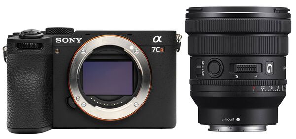 Sony Alpha 7C R (ILCE-7CR) + 16-35mm f/4.0 G PZ  Schwarz