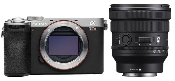 Sony Alpha 7C R (ILCE-7CR) + 16-35mm f/4.0 G PZ  silber