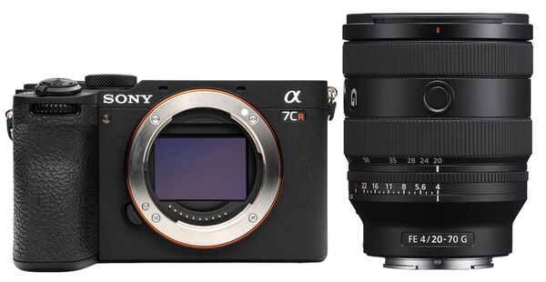 Sony Alpha 7C R (ILCE-7CR) + 20-70mm f/4.0 G  Schwarz