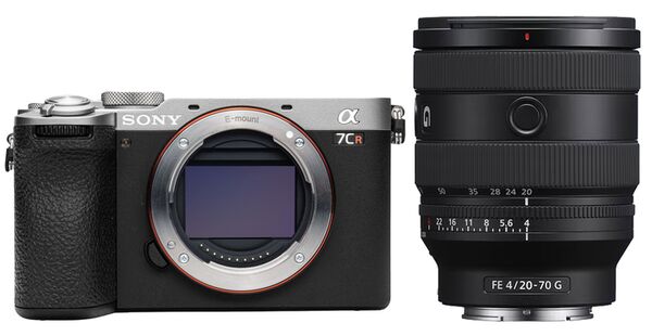 Sony Alpha 7C R (ILCE-7CR) + 20-70mm f/4.0 G  silber