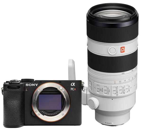 Sony Alpha 7C R (ILCE-7CR) + 70-200mm f/2,8 GM2 OSS  schwarz