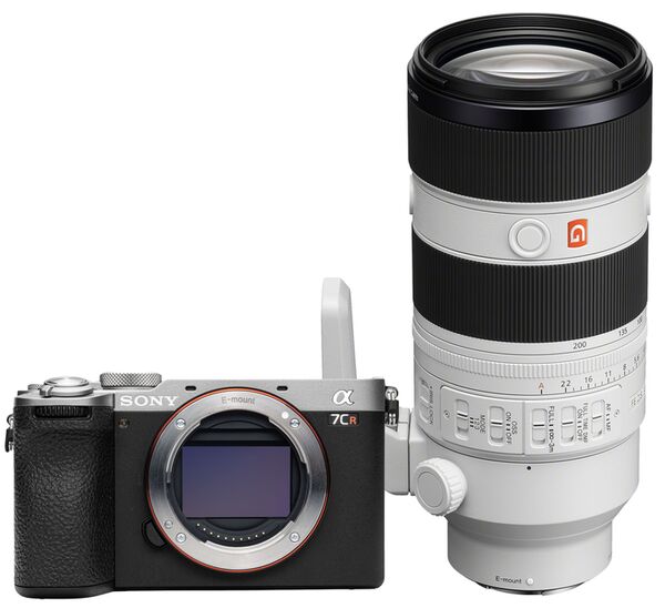 Sony Alpha 7C R (ILCE-7CR) + 70-200mm f/2,8 GM2 OSS  silber