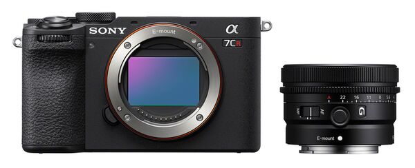Sony Alpha 7C R (ILCE-7CR) + SEL 40mm f/2,5 G  schwarz