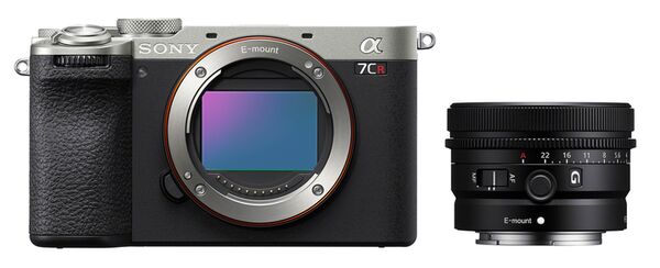 Sony Alpha 7C R (ILCE-7CR) + SEL 40mm f/2,5 G  silber