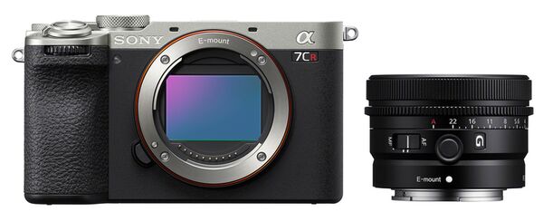 Sony Alpha 7C R (ILCE-7CR) + SEL 50mm f/2,5 G  silber