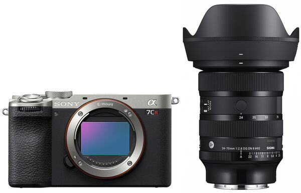 Sony Alpha 7C R (ILCE-7CR) + Sigma 24-70mm f/2,8 DG DN II Art  silber
