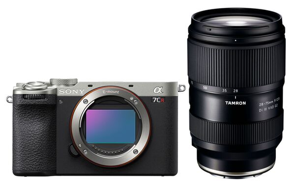Sony Alpha 7C R (ILCE-7CR) + Tamron 28-75mm f/2,8 Di III VXD G2  silber