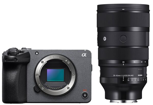 Sony Alpha FX30 Cinema Line + Sigma AF 28-45mm f/1.8 DG DN ART 
