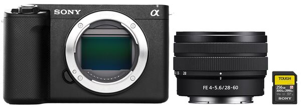 Sony Alpha ZV-E1 + SEL 28-60mm + Speicherkarte UHS-II R300 TOUGH 256 GB 