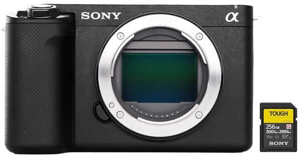 Sony Alpha ZV-E1 + Speicherkarte UHS-II R300 TOUGH 256 GB 