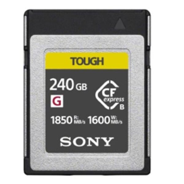 Sony CFexpress 240 GB Typ B TOUGH R1850/W1600MB/s, Speicherkarte 
