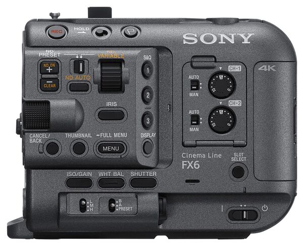 Sony Alpha FX6 Cinema Line (ILME-FX6) 