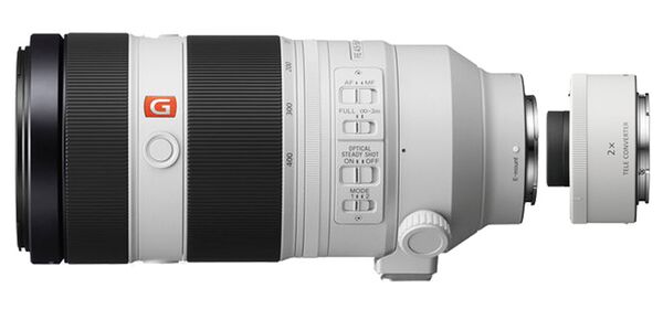 Sony SEL 100-400mm f/4,5-5,6 GM OSS + Telekonverter SEL-20TC 2.0x  Sony FE-Mount