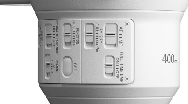 Sony SEL 400mm f/2,8 GM OSS  Sony FE-Mount