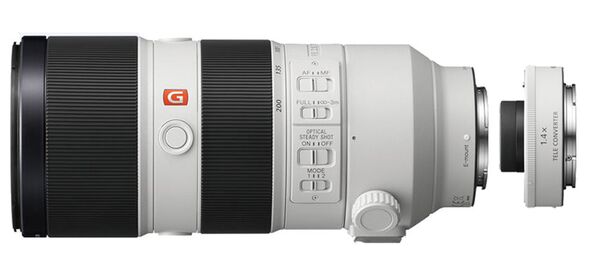 Sony SEL 70-200mm f/2,8 GM OSS + Telekonverter SEL-14TC 1.4x  Sony FE-Mount