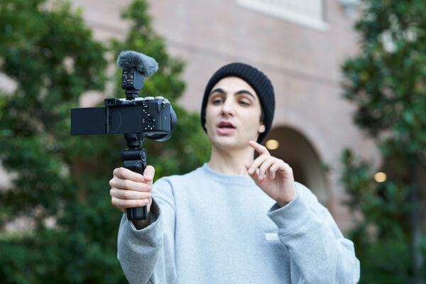 Sony Shotgun Mikrofon ECM-B10 (Kompakt, Kabellos, Batterielos) 