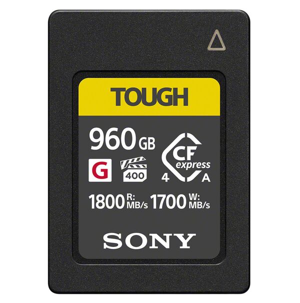 Sony Tough CFexpress Karte Typ A G 1800 MB/S / W 1700 MB/S  960 GB