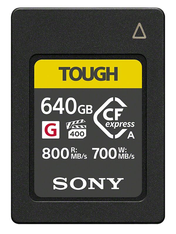Sony Tough CFexpress Karte Typ A R 800 MB/S / W 700 MB/S  640 GB