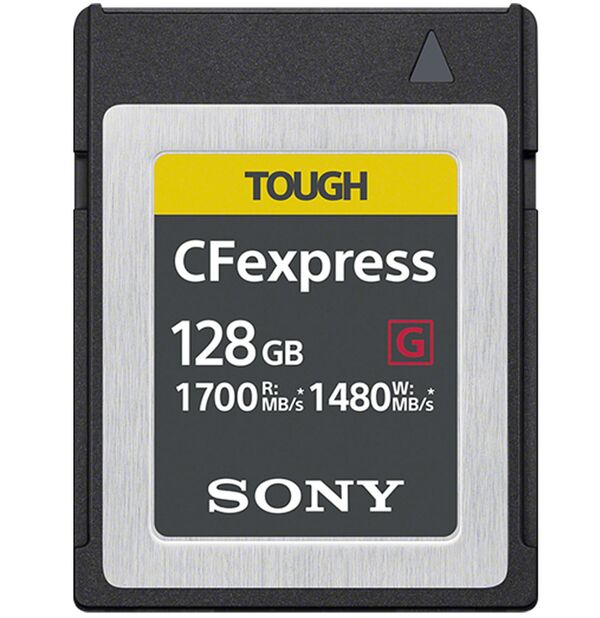 Sony Tough CFExpress Karte Type B R 1700MB/S W 1480 MB/S  128 GB