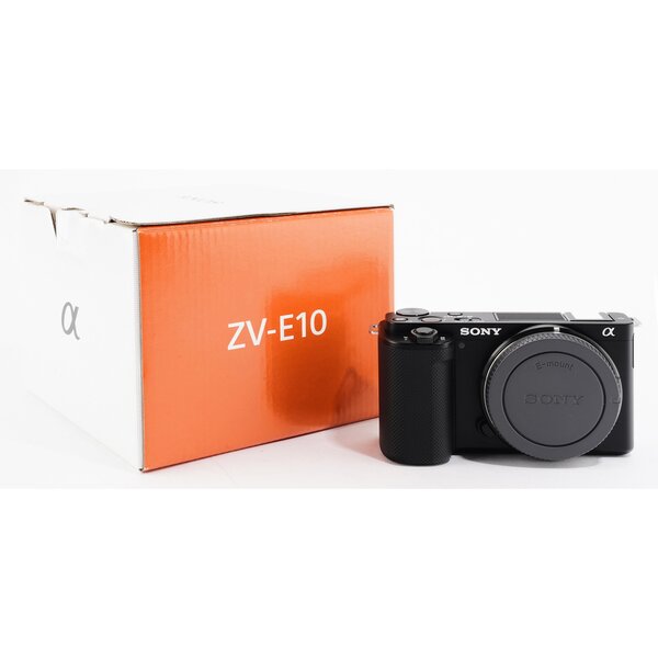 Sony Vlog-Kamera Alpha ZV-E10 Gehäuse - Demoware mit Alternativgurt 
