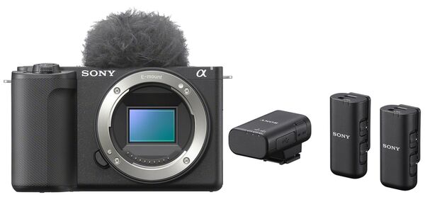 Sony Vlog-Kamera Alpha ZV-E10 II + Mikrofon ECM-W3 